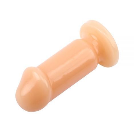 Основное фото Анальный плаг на присоске Chisa Novelties Small Slim Dildo телесный 9 см