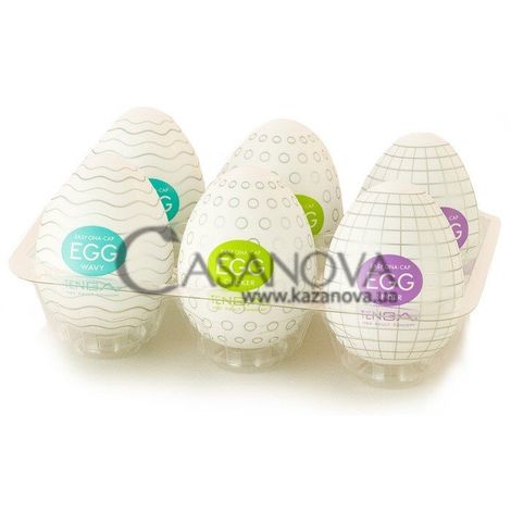 Основне фото Набір яєць Tenga Egg 6 Variety Pack