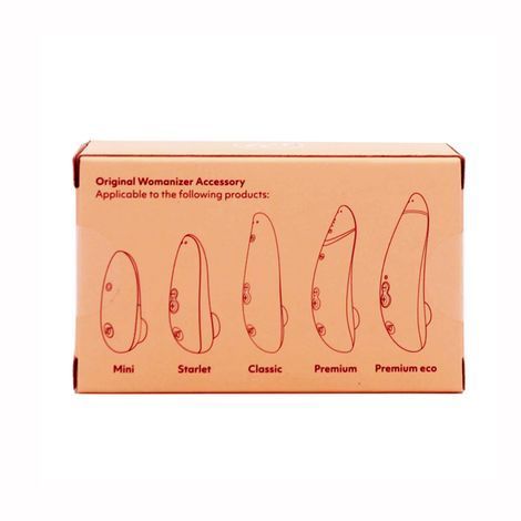 Основное фото Сменные насадки L для вибраторов Womanizer Premium (Eco) розовые