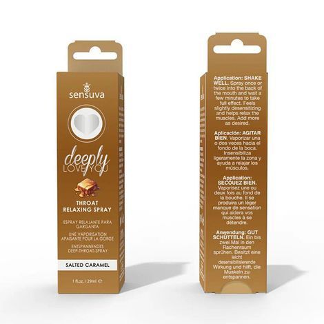 Основне фото Спрей для мінету "Солона карамель" Sensuva Deeply Love You Salted Caramel 29 мл