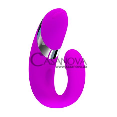 Основное фото Вагинально-клиторальный стимулятор Lybaile Pretty Love Amour фиолетовый 10 см
