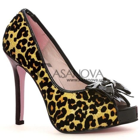 Основное фото Женские туфли Leg Avenue Shoes Kitty леопардовые