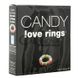 Дополнительное фото Съедобное эрекционное кольцо Candy Love Rings разноцветное