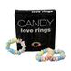 Дополнительное фото Съедобное эрекционное кольцо Candy Love Rings разноцветное