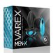 Дополнительное фото Анальная пробка с вибрацией Rocks-Off Men-X Varex чёрная с синим 7,5 см