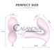 Дополнительное фото Клиторально-вагинальный вибратор Cara розовый 9,8 см