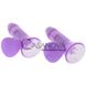 Дополнительное фото Вибропомпы для сосков Vibrating Nipple Pumps фиолетовые