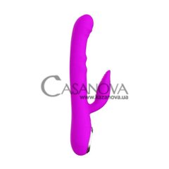 Основное фото Rabbit-вибратор с ротацией Lybaile Pretty Love Intimate фиолетовый 25 см
