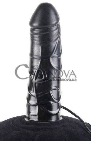 Основное фото Мячик-сиденье с вибрацией Vibrating Mini Sex Ball чёрный