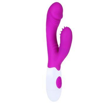 Основное фото Rabbit-вибратор Pretty Love Vibrator Andre фуксия 20,5 см