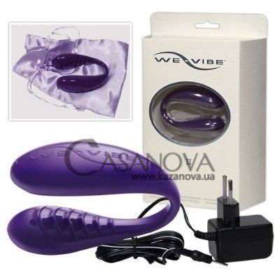 Основное фото Вибратор для двоих We-Vibe II фиолетовый 8 см