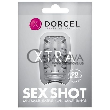 Основное фото Мини-мастурбатор Dorcel Sex Shot Xtra прозрачный