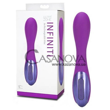 Основное фото Вибратор UltraZone Infiniti фиолетовый 17,8 см