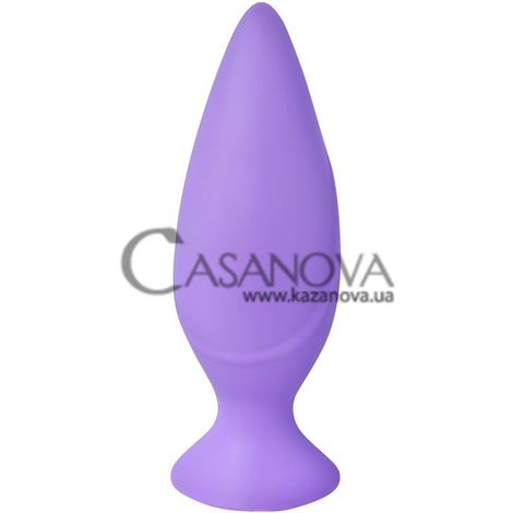 Основное фото Анальная пробка Mojo Spades Large фиолетовая 11 см