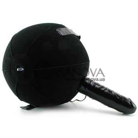 Основне фото М'ячик-сидіння з вібрацією Vibrating Mini Sex Ball чорний
