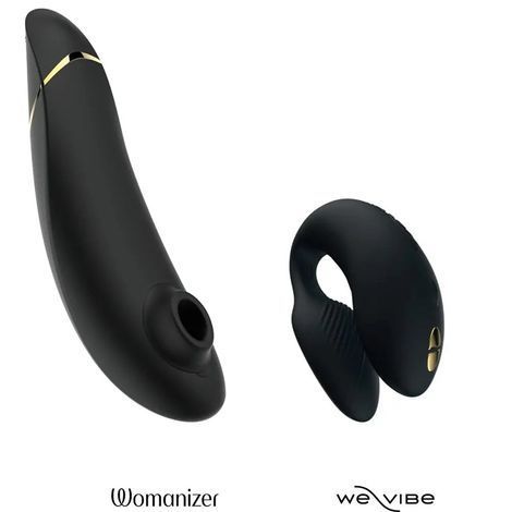 Основное фото Набор секс-игрушек Womanizer Golden Moments Limited Edition Collection 2 чёрный