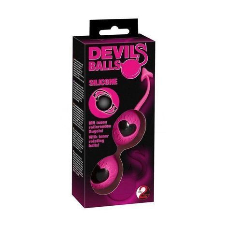 Основное фото Вагинальные шарики Devils Balls розовые
