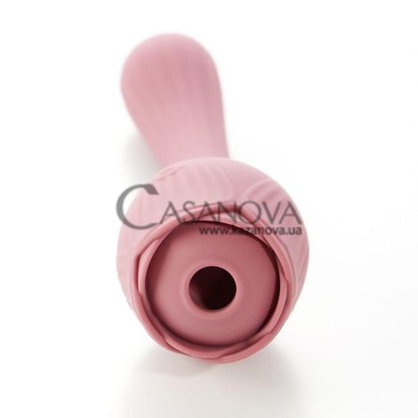 Основное фото Вибратор с вакуумной стимуляцией Sweet Em 89660 розовый 18,8 см