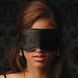Додаткове фото Маска на очі GreyGasms Le Boheme Satin Blindfold чорна