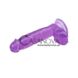 Дополнительное фото Фаллоимитатор на присоске Hi-Rubber Born To Create Pleasure 7 фиолетовый 17,5 см