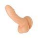 Дополнительное фото Фаллоимитатор на присоске Silicone Curvy телесный 14 см