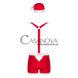 Дополнительное фото Мужской костюм Obsessive Санта-Клаус красный