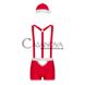 Додаткове фото Чоловічий костюм Obsessive Санта-Клаус червоний