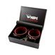 Додаткове фото Поножі для жінок Whips Collections 58-00004 червоно-чорні
