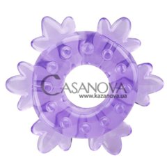 Основное фото Эрекционное кольцо Ice Flower фиолетовое
