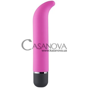 Основное фото Вибратор для точки G Gyrating Silicone G-vibe розовый 18,5 см