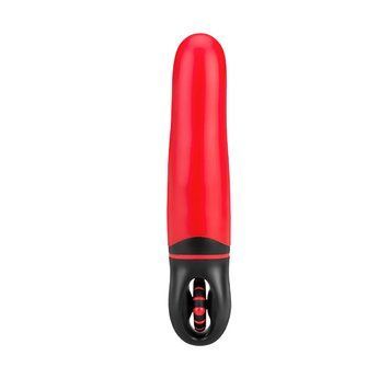 Основное фото Классический вибратор Amor Big Vibrator Real Big красный с чёрным 20 см