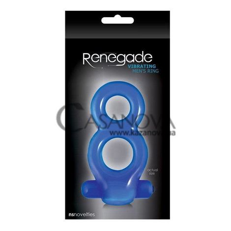 Основное фото Виброкольцо-стимулятор Renegade Men's Ring синее