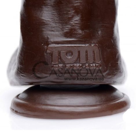 Основне фото Великий фалос на присосці Tom of Finland Break Time коричневий 30 см