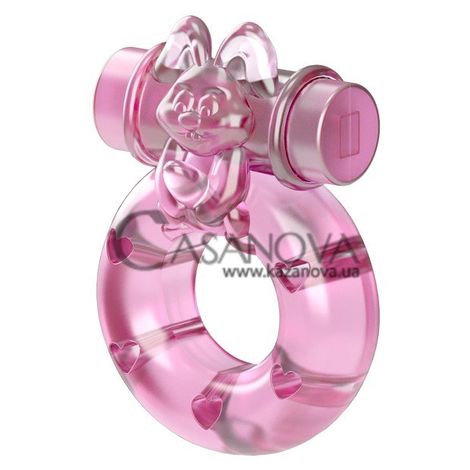 Основное фото Кольцо-стимулятор Lybaile Pink Ring BI-0418 розовое
