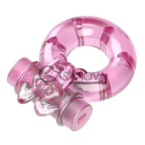 Основное фото Кольцо-стимулятор Lybaile Pink Ring BI-0418 розовое