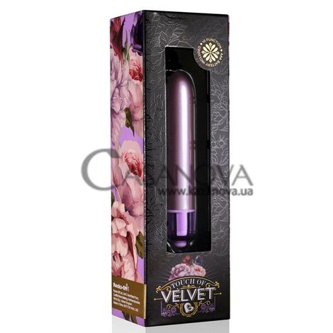 Основное фото Вибропуля Rocks Off RO-90mm Touch Of Velvet Soft Lilac сиреневая 9 см