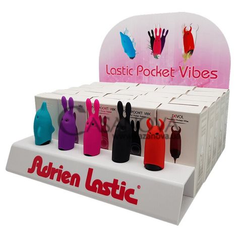 Основное фото Набор клиторальных вибраторов Adrien Lastic Promo Pack Pocket Vibe разноцветный
