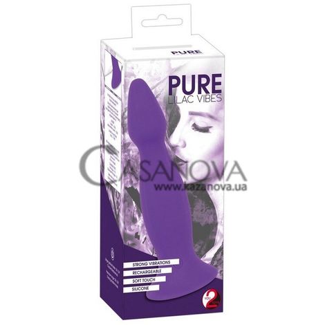Основне фото Анальна пробка Pure Lilac Vibes Plug фіолетова 18 см