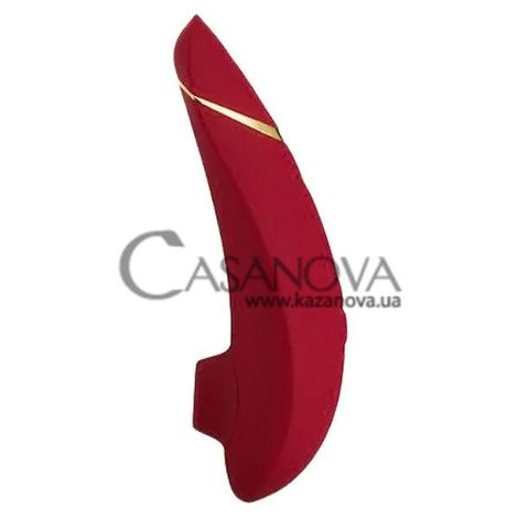Основне фото Вакуумний стимулятор Womanizer Premium червоний 15,5 см