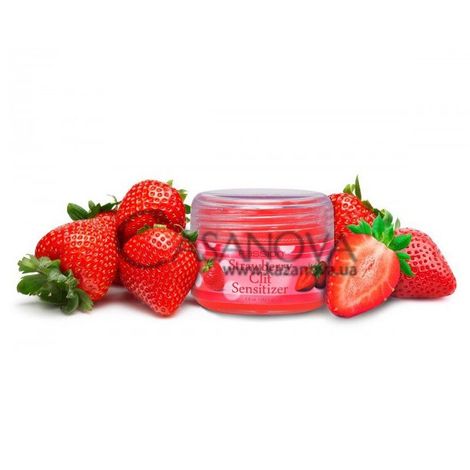 Основное фото Охлаждающий гель для стимуляции клитора Passion Strawberry Clit Sensitizer клубника 42,5 г