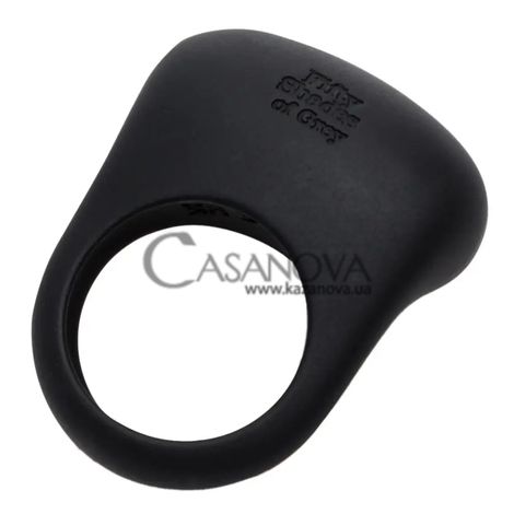 Основное фото Эрекционное кольцо Sensation Rechargeable Vibrating Love Ring чёрное 6,5 см