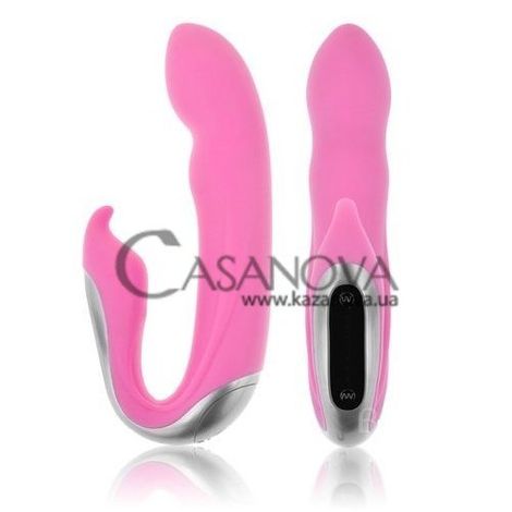 Основное фото Клиторально-вагинальный вибратор Neo розовый 17,5 см