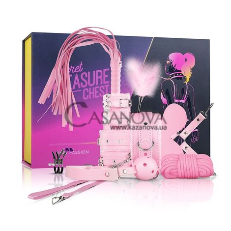 Основне фото Набір БДСМ Loveboxxx Secret Pleasure Chest Pink Pleasure рожевий