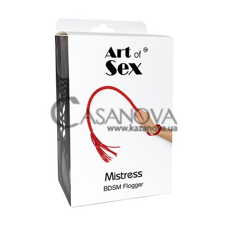 Основное фото Плеть Art of Sex Mistress красная