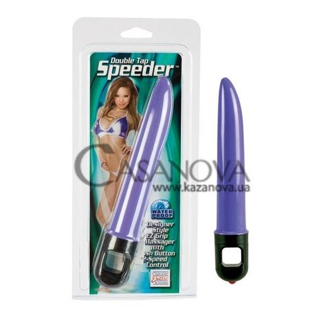 Основное фото Вибратор Double Tap Speeder фиолетовый 17 см