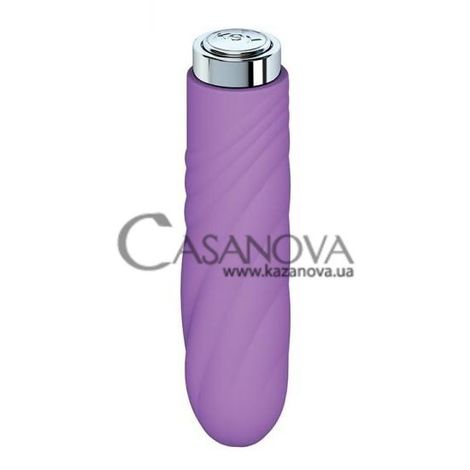 Основное фото Вибратор Key Charms Petite Velvet фиолетовый 10,5 см