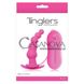 Дополнительное фото Анальная вибропробка Tinglers I розовая 10 см