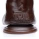 Додаткове фото Великий фалос на присосці Tom of Finland Break Time коричневий 30 см