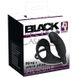 Дополнительное фото Виброкольцо Black Velvets Ring & Vibro Plug 11,2 см
