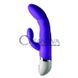 Дополнительное фото Rabbit-вибратор Stimulus Dual Vibrator фиолетовый с белым 17 см
